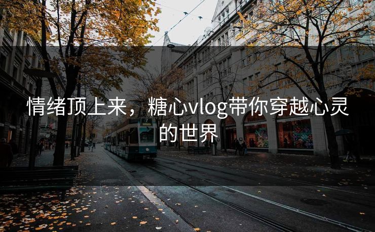 情绪顶上来，糖心vlog带你穿越心灵的世界